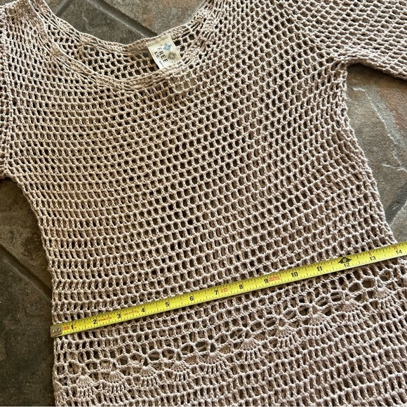 ⭐️BOGO FREE⭐️ FREE PEOPLE Belle Crochet Y2K Boho Dress - Picture 7 of 12